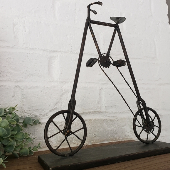 Industrial Bicycle wall shelf decor - Picture 6 of 10